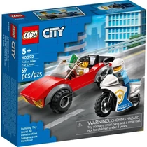 LEGO City - Rendőrségi motoros autós üldözés (60392)