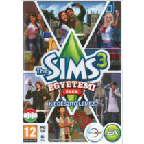 The Sims 3: Egyetemi évek DLC - kiegészítő, elektronikus kulcs