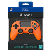 Nacon vezetékes kontroller, PS4, narancs