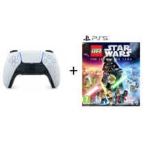 Dual Sense Wireless Controller + LEGO Star Wars: The Skywalker Saga - PS5 játék 2in1