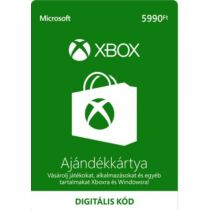5990 forintos Microsoft XBOX ajándékkártya - digitális kód
