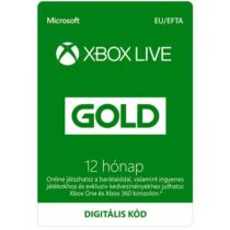 Microsoft Xbox Live Gold 12 Month Membership - 12 hónap - digitális