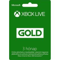 Microsoft Xbox Live Gold 3 Month Membership - 3 hónap