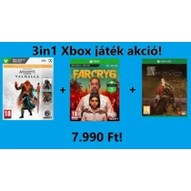 3in1 - Assassin's Creed Valhalla [Ragnarök Edition] alapjáték + Dawn of Ragnarok kiegészítő + Far Cry 6 + Ash of Gods játékok