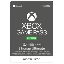 Microsoft Xbox Game Pass Ultimate 3 hónapos előfizetés Pc + Xbox + Gold - digitális