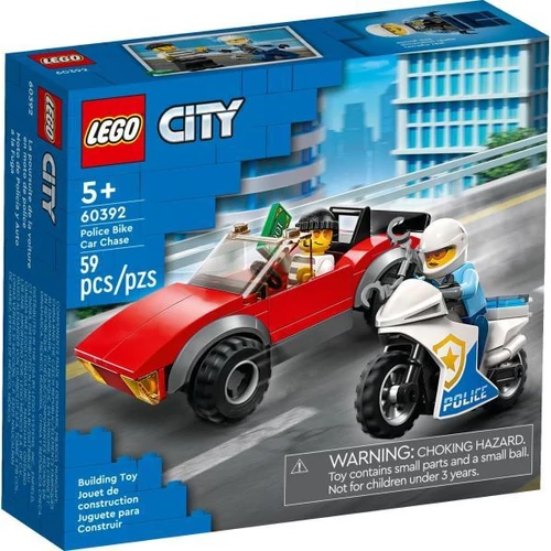 LEGO City - Rendőrségi motoros autós üldözés (60392)