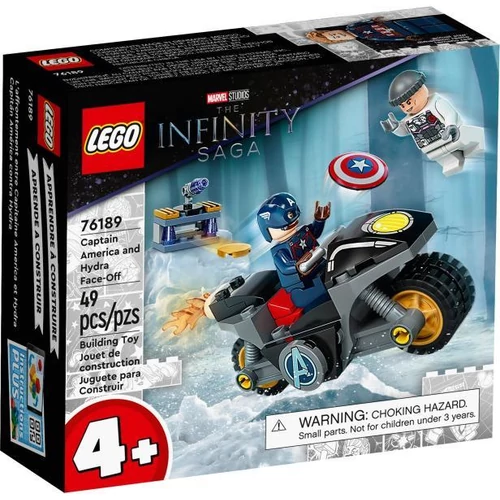 LEGO Marvel 76189 Amerika Kapitány és Hydra szemtől szemben