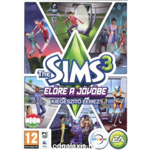 The Sims 3: Előre a jövőbe DLC - kiegészítő, elektronikus kulcs