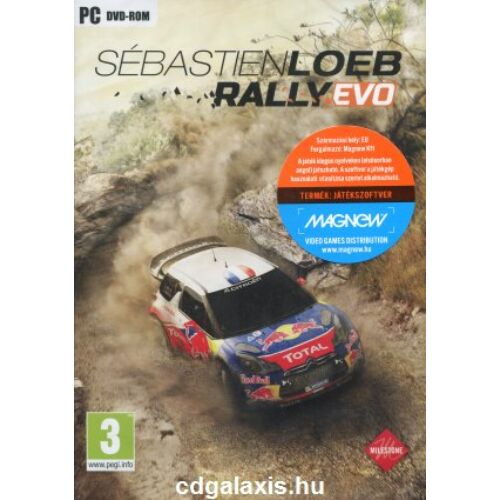 Milestone Sébastien Loeb Rally EVO (PC) Játékprogram