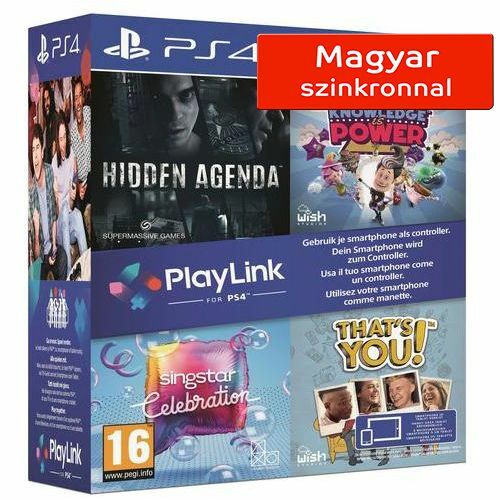 Playlink Collection -  PS4 - Hidden Agenda/KIP/SingStar/Thats You - PS4 játék csomag - magyar felirat