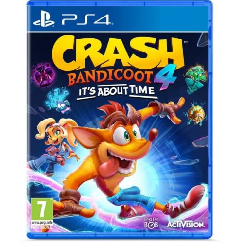 Crash Bandicoot 4 It's About Time (PS4) Játékprogram