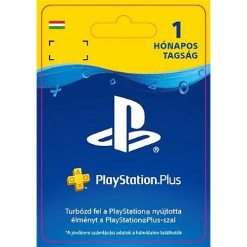 PlayStation Plus előfizetés 30 nap / 1 hónap (HU) - digitális