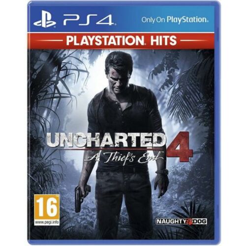 Uncharted 4 - The Thief's End [PlayStation Hits] - PS4 - használt, karcmentes játék