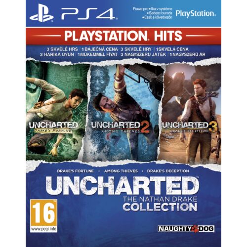 Uncharted - The Nathan Drake Collection + Uncharted 4 - PS4 játékok egyben