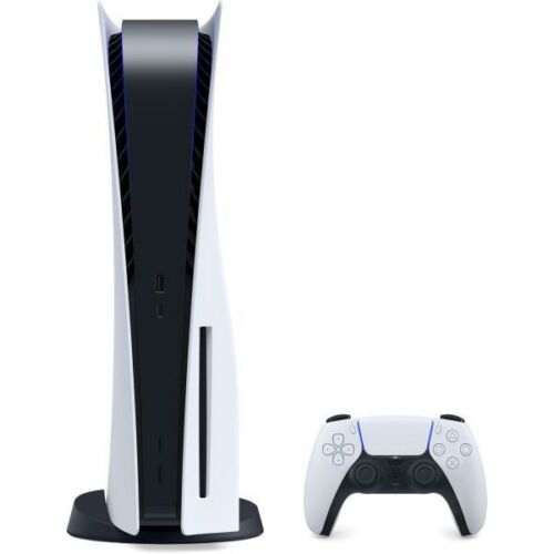 Sony PlayStation 5 (PS5) Játékkonzol, Fehér (lemezes verzió) - bontott, garanciával