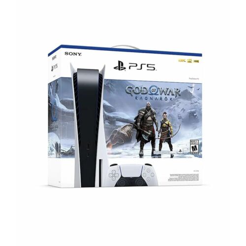 Sony PlayStation 5 (PS5) lemezes játékkonzol + God Of War Ragnarok játék + második DualSense controller