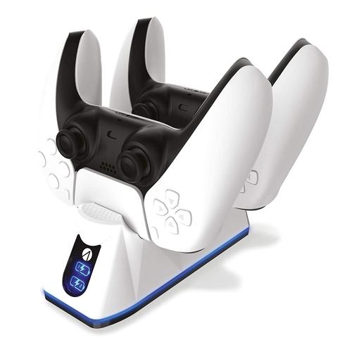 STEALTH Twin Charging Dock + Play and Charge Cable - fehér - PS5