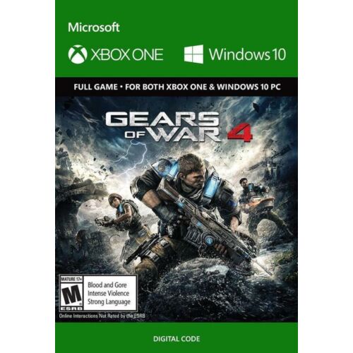 Gears of War 4 - Xbox One + Win10 - elektronikus licence